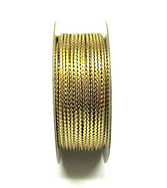 Cubino Lurexa-Kordel 1mm 7m gold 095